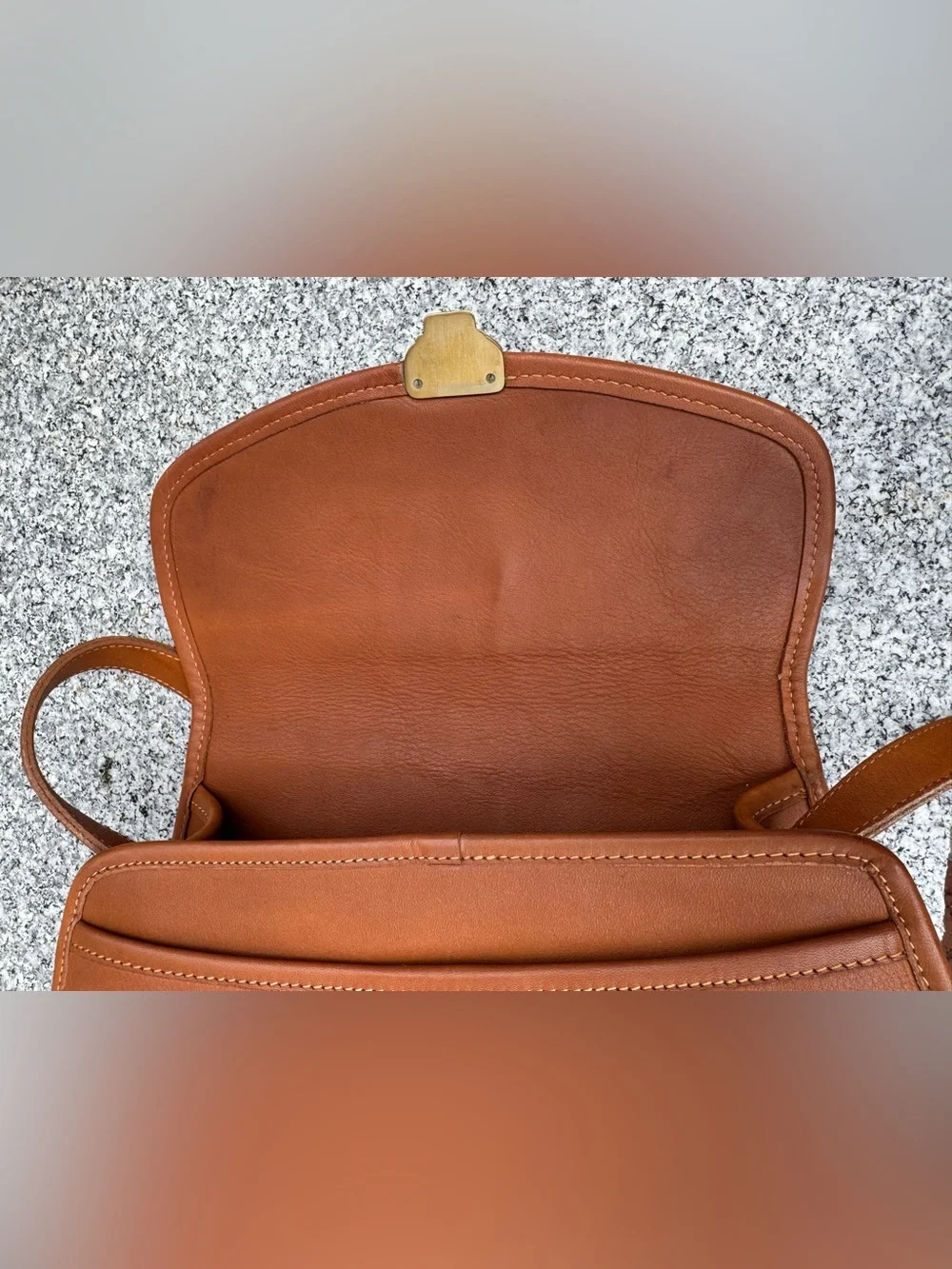 Vintage Coach Gilford Bag 9913, British Tan